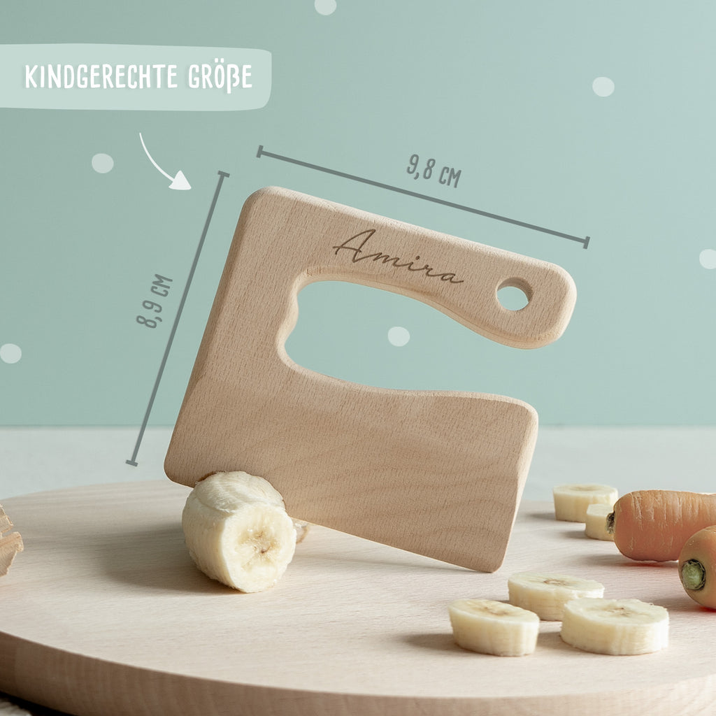 Personalisiertes Montessori-Kindermesser "Clean"