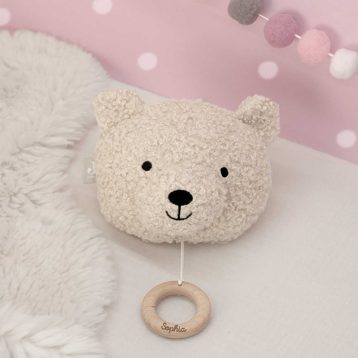 Jollein Spieluhr „Plüschteddy“ Gravur