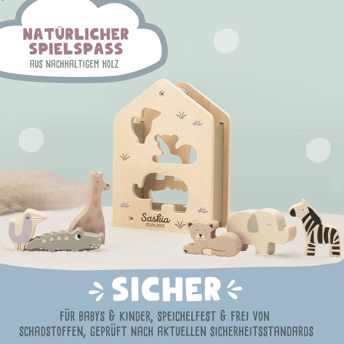 Jollein Montessori Sortier-Spielzeug