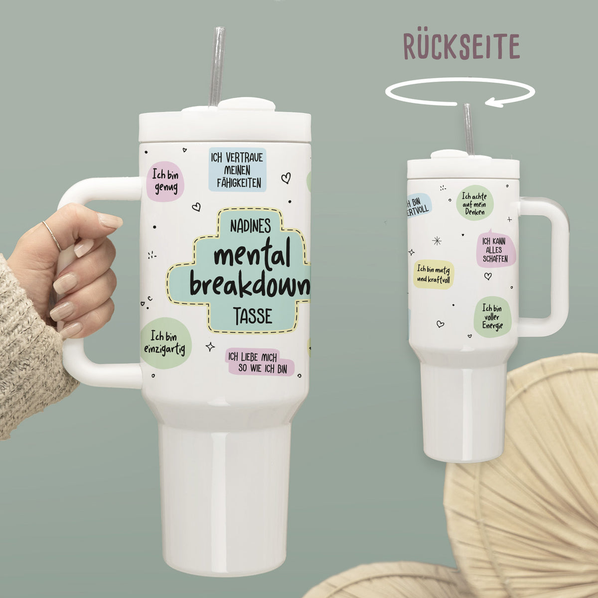 Personalisierter XXL-Trinkbecher Wunschmotiv