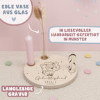 Geburtstagsteller „Löwe“ personalisiert Gravur