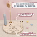 Geburtstagsteller „Dino“ personalisiert Gravur