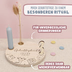 Geburtstagsteller „Safari“ personalisiert Gravur