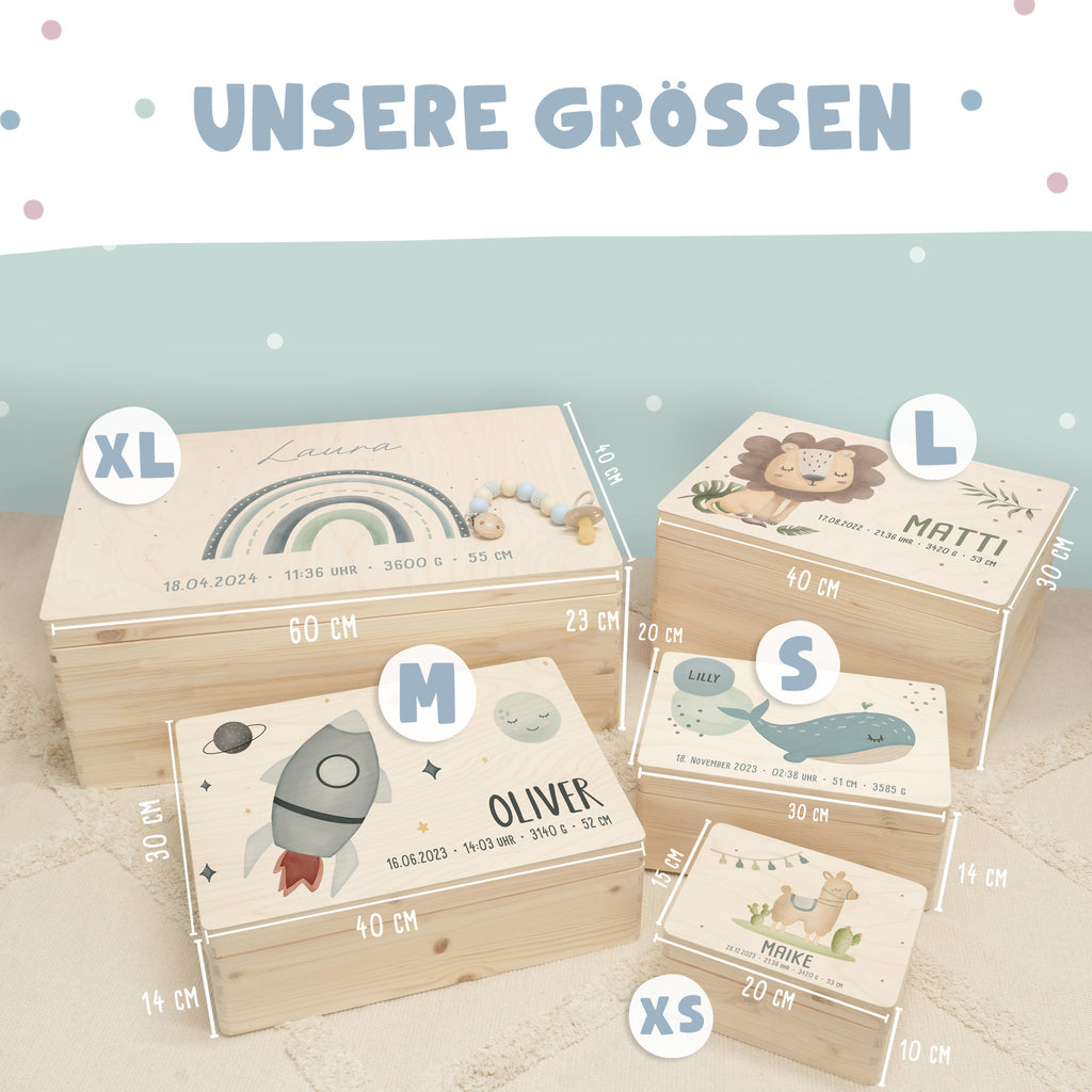 Erinnerungsbox "Fuchs" Aquarell