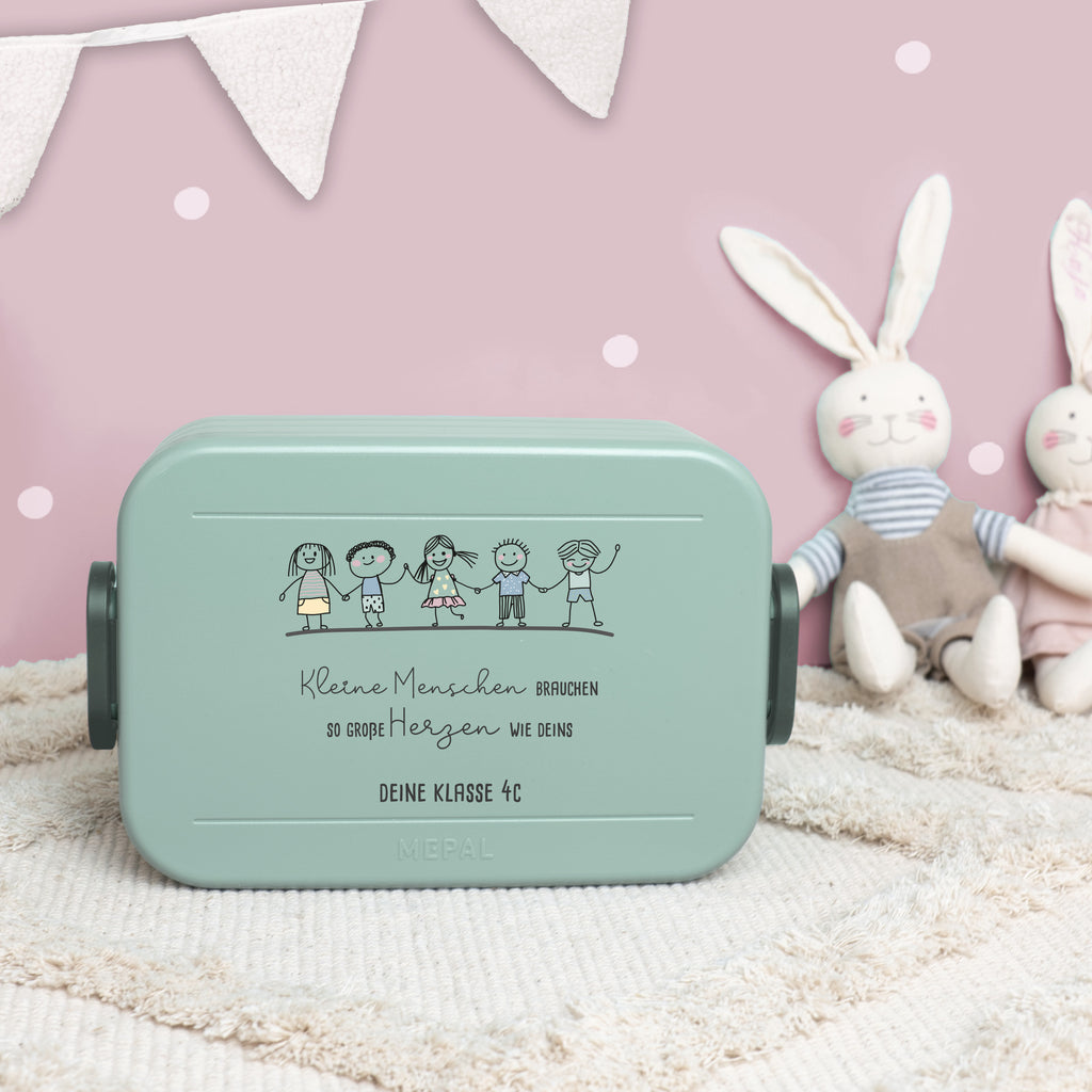 Mepal Lunchbox "kleine Menschen" Abschiedsgeschenk Lehrer/in und Erzieher/in