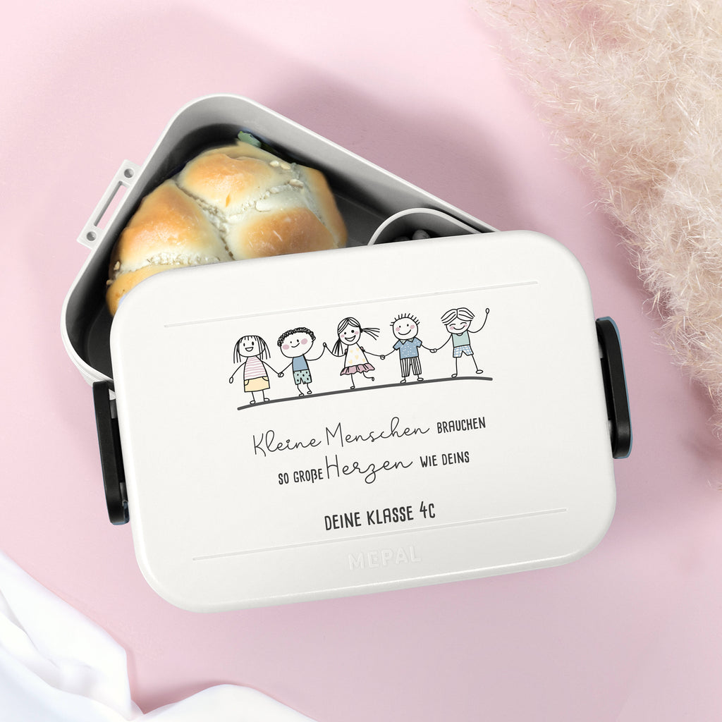 Mepal Lunchbox "kleine Menschen" Abschiedsgeschenk Lehrer/in und Erzieher/in