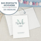 Hausaufgabenheft-Hülle mit personalisiertem Einleger "Löwe" DIN A5