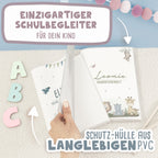 Hausaufgabenheft-Hülle mit personalisiertem Einleger "Safari" DIN A5