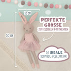 Jollein Kuscheltier "Hase Rosa"