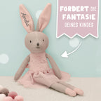 Jollein Kuscheltier "Hase Rosa"