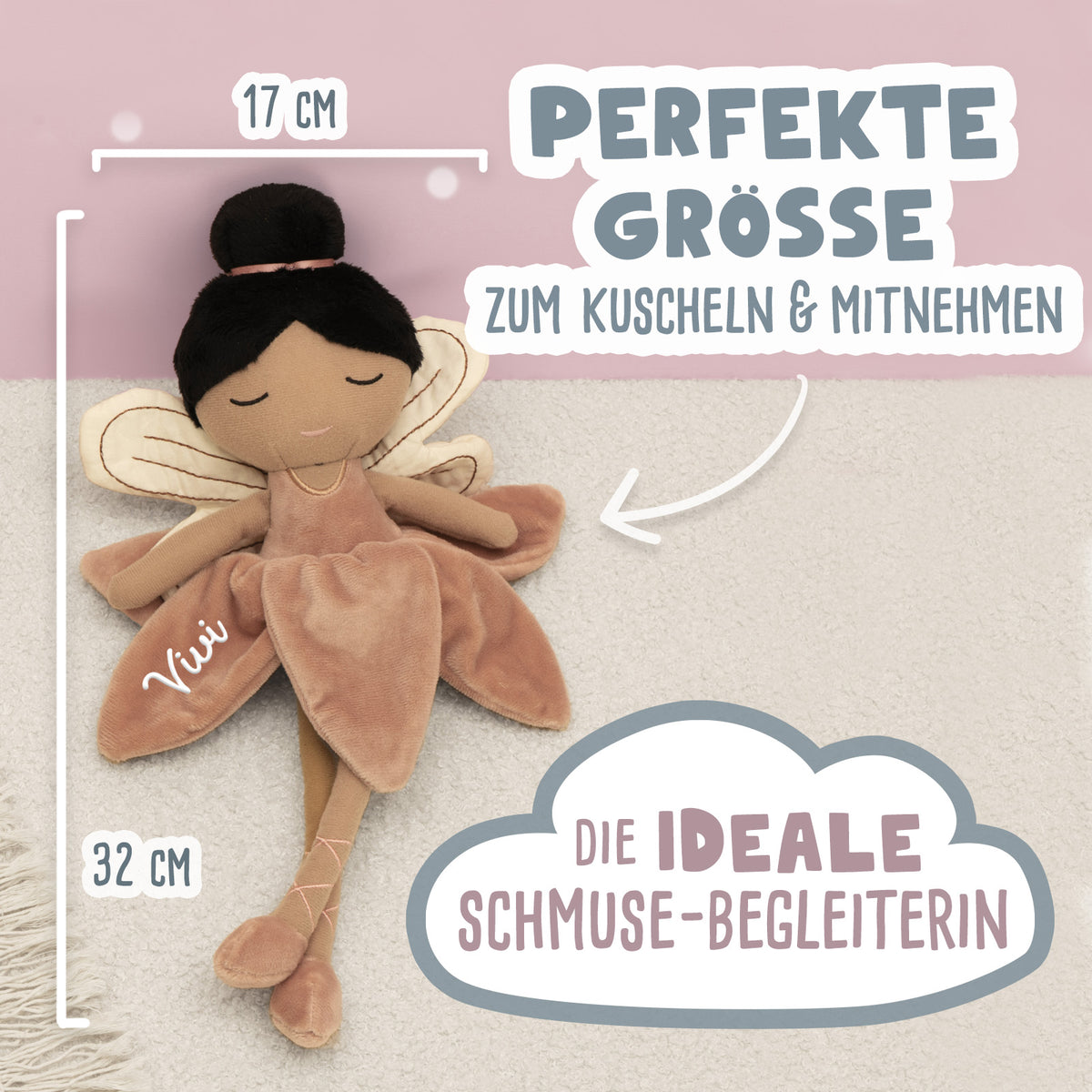 Jollein Stoffpuppe "Fee Mae"