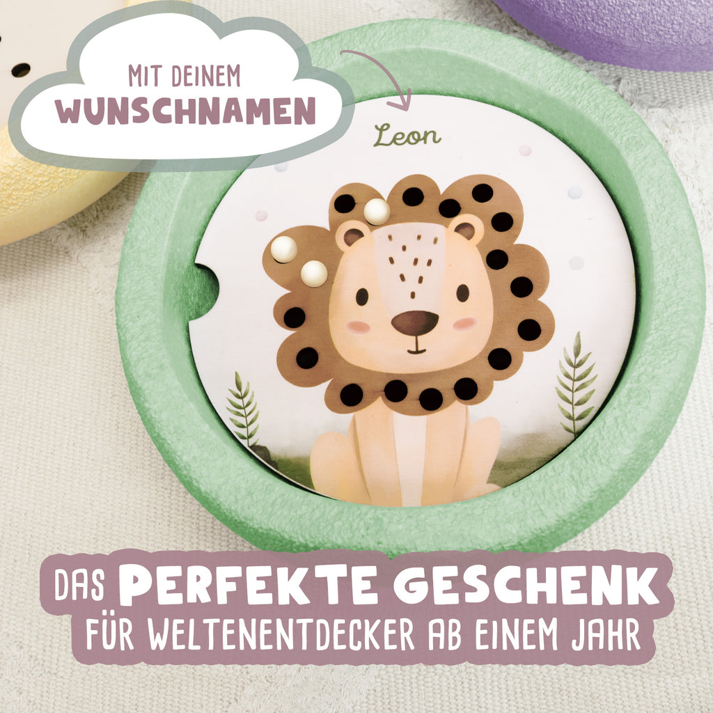 Personalisierte Abenteuerplatte "Fisch" für Stapelstein®