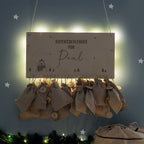 Beleuchteter Adventskalender "Winter Bär"