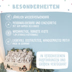 Aquarell-Adventskiste "Pinguin", Adventskalender zum Befüllen