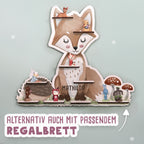 Aquarell-Regal "Fuchs" für die Toniebox