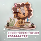 Aquarell-Regal "Löwe" für die Toniebox