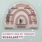 Aquarell-Regal "Rosa Regenbogen" für die Toniebox
