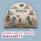 Aquarell-Regal "Dinowelt" für die Toniebox