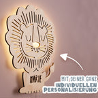 Nachtlicht „Leo der Löwe“ personalisiert Laser