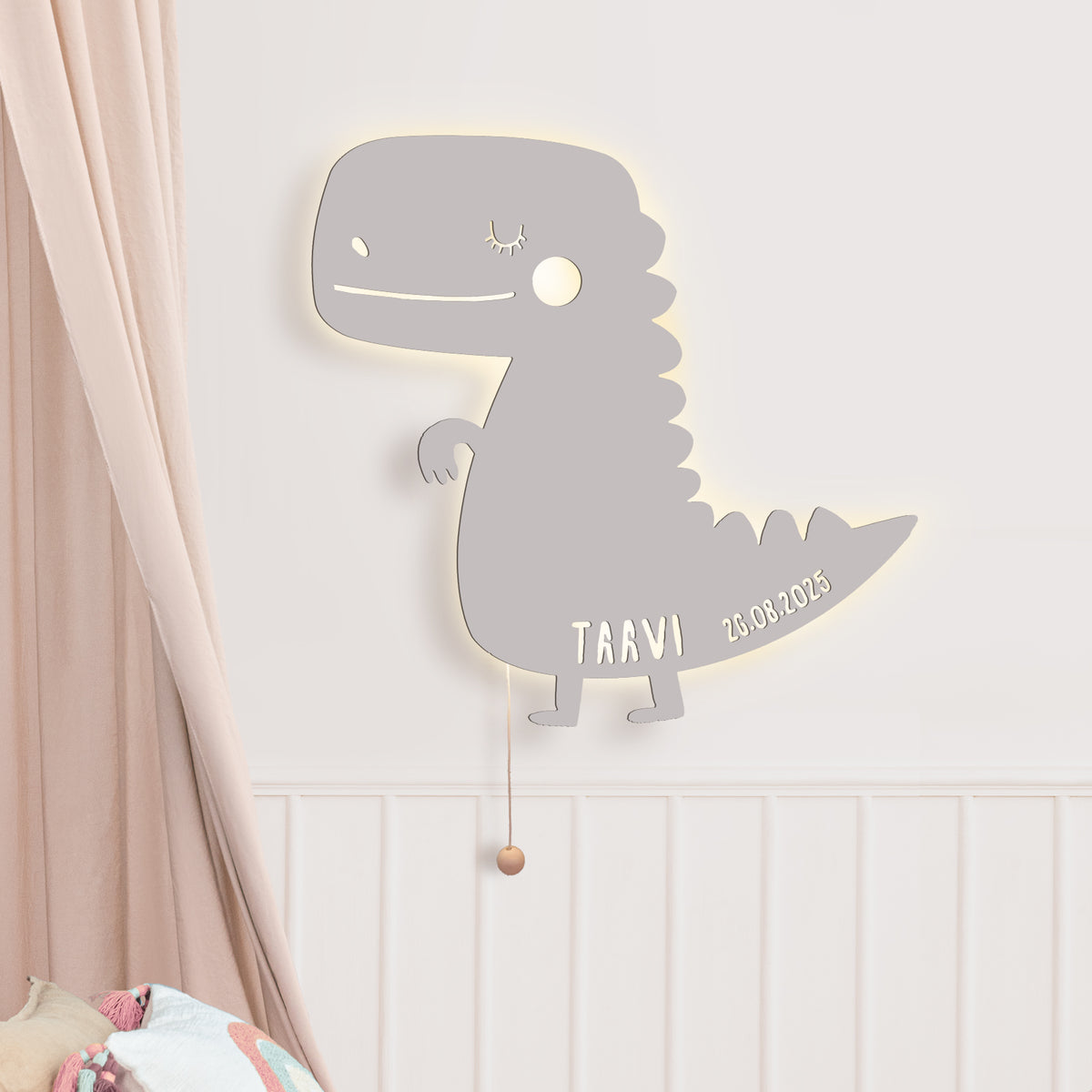 Nachtlicht „Dana der Dino“ personalisiert Laser