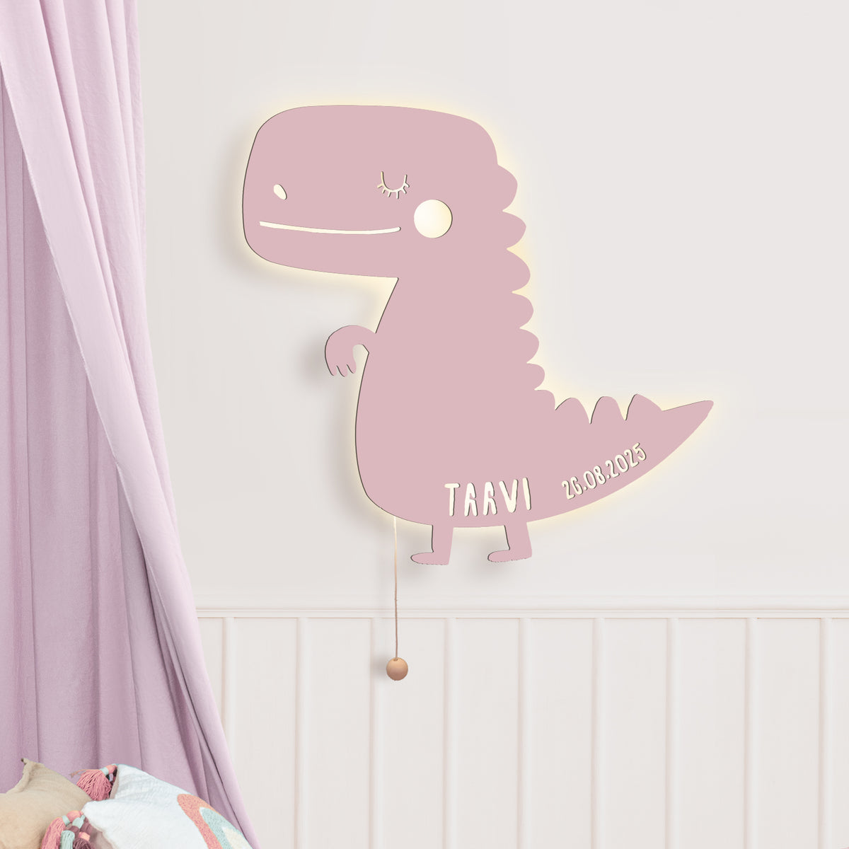 Nachtlicht „Dana der Dino“ personalisiert Laser
