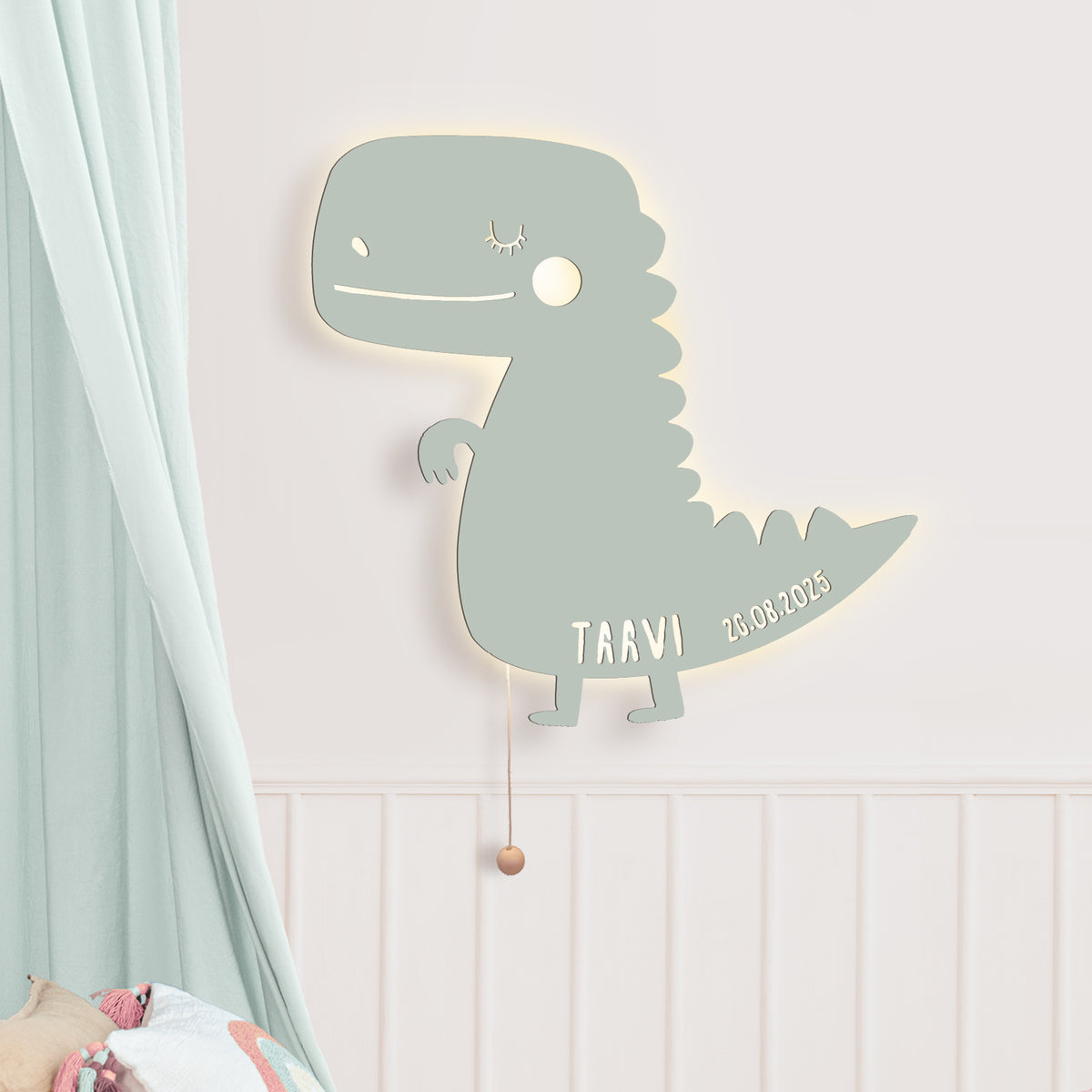 Nachtlicht „Dana der Dino“ personalisiert Laser
