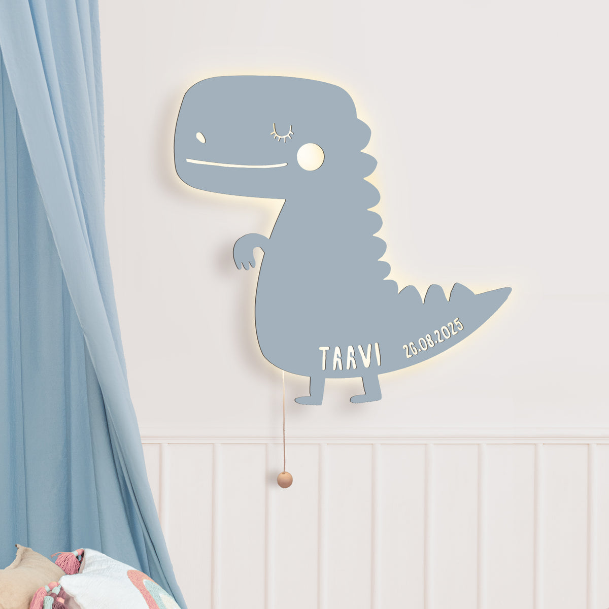 Nachtlicht „Dana der Dino“ personalisiert Laser