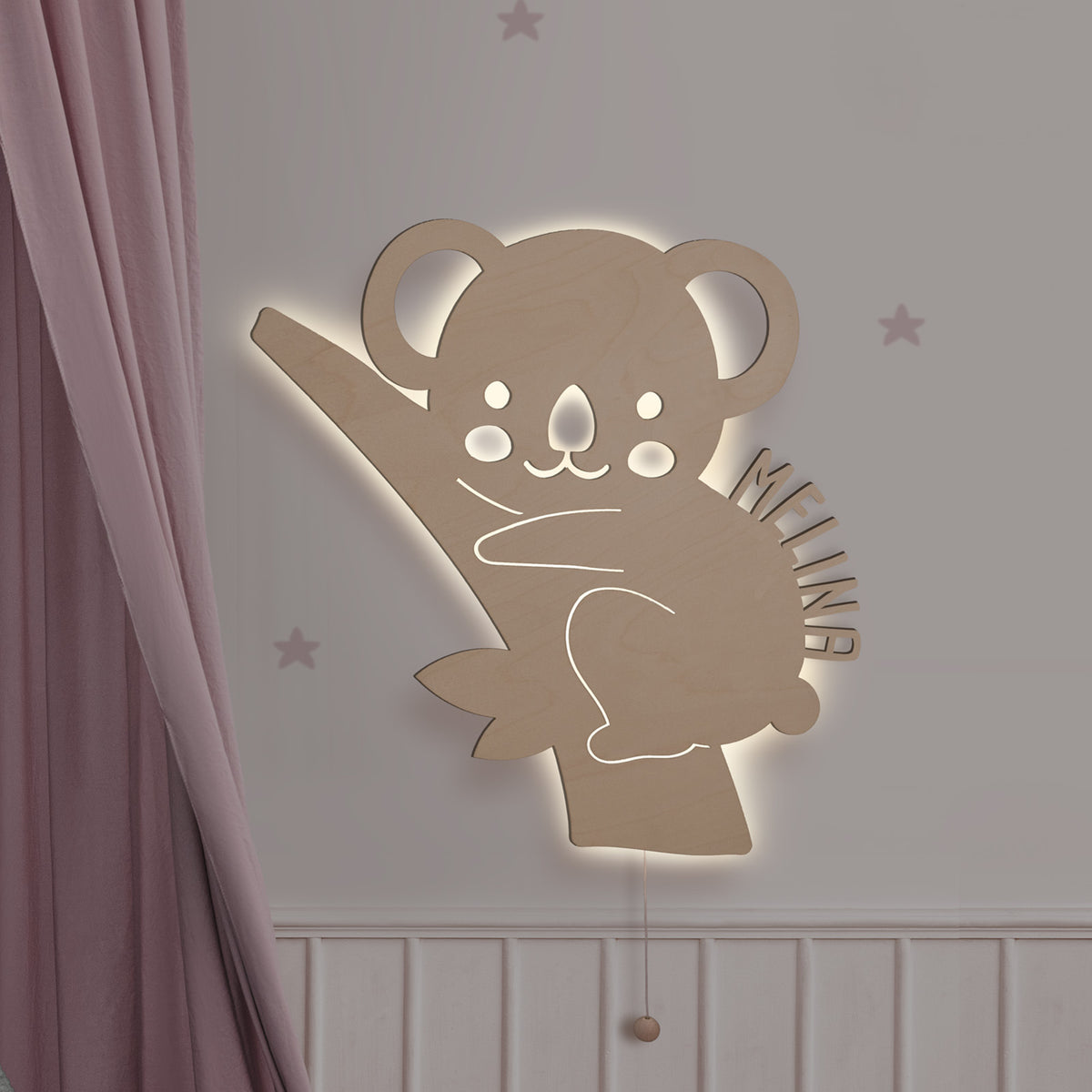 Nachtlicht „Kora der Koala“ personalisiert Laser
