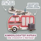 Aquarell-Regal "Feuerwehr" für die Toniebox