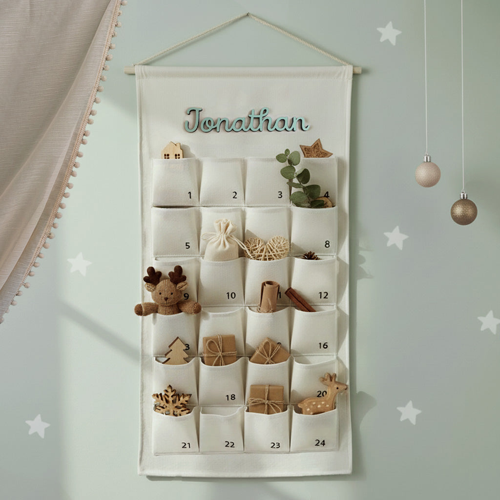 Adventskalender-Stoff