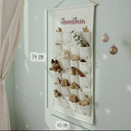 Adventskalender-Stoff personalisierbar