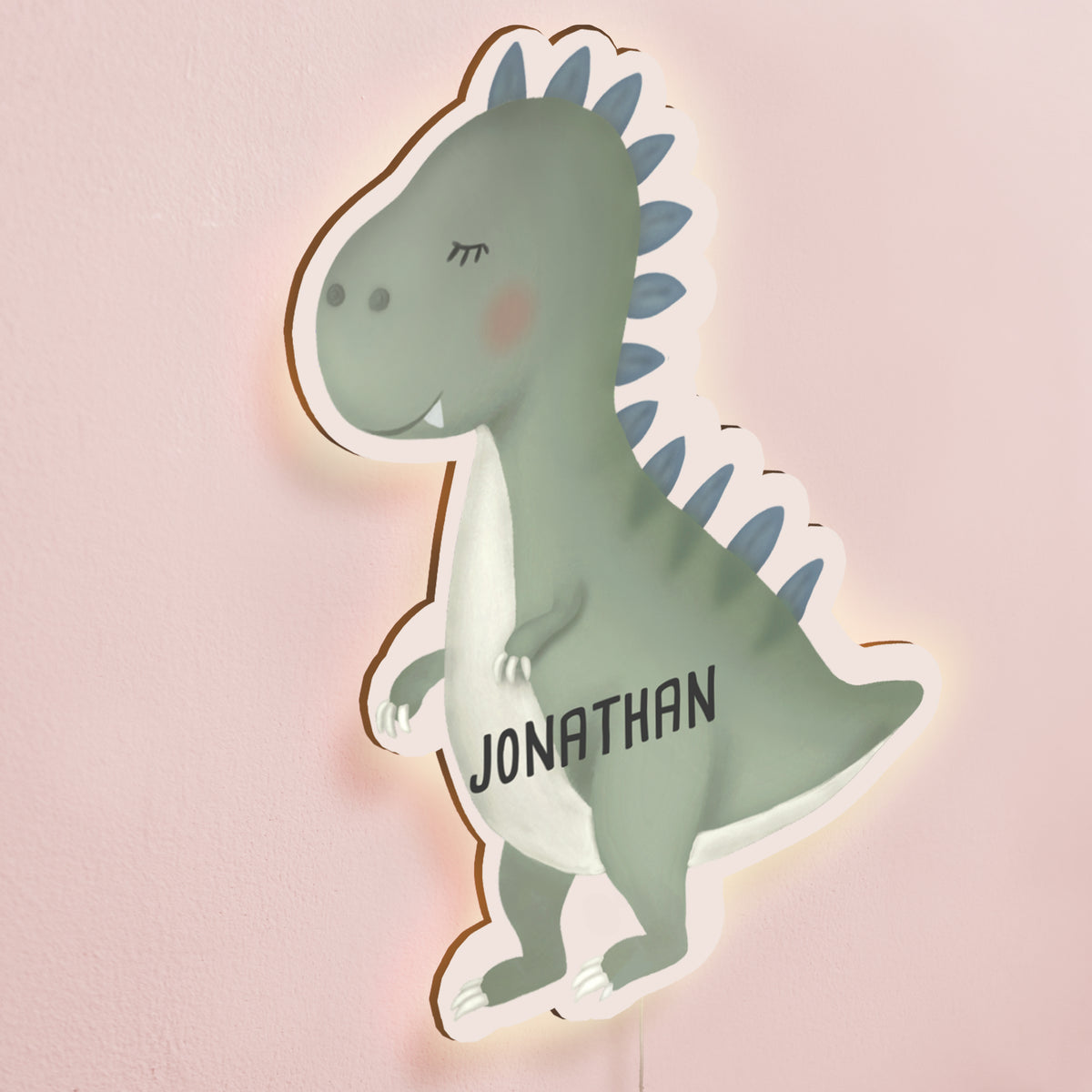 Aquarell Nachtlicht "Dino"
