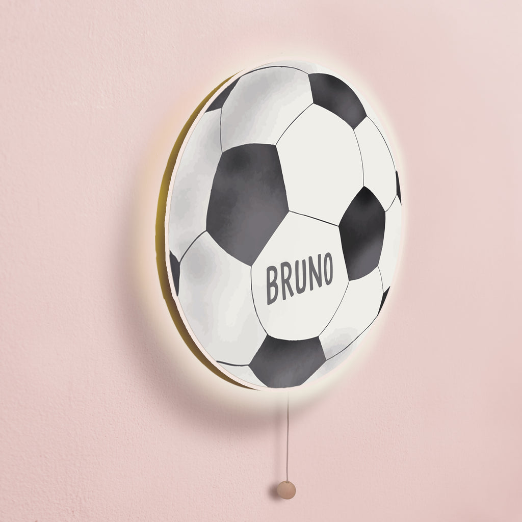 Aquarell Nachtlicht "Fußball"