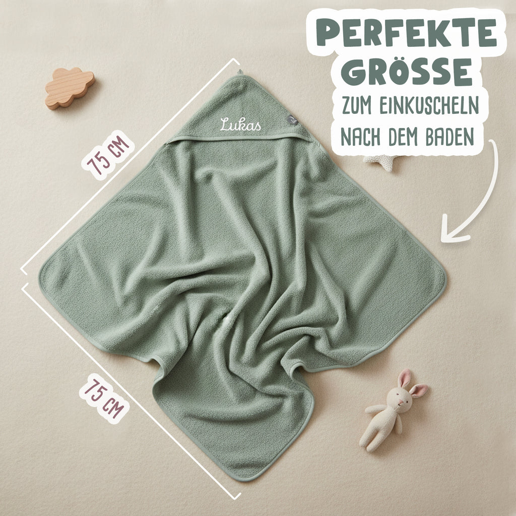 JOLLEIN Kapuzenhandtuch Frottee
