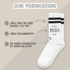 Personalisierte Socken für Erwachsene "Sip Sip Hooray"