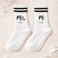 Personalisiertes Socken-Set zur Hochzeit "Mr. & Mrs."