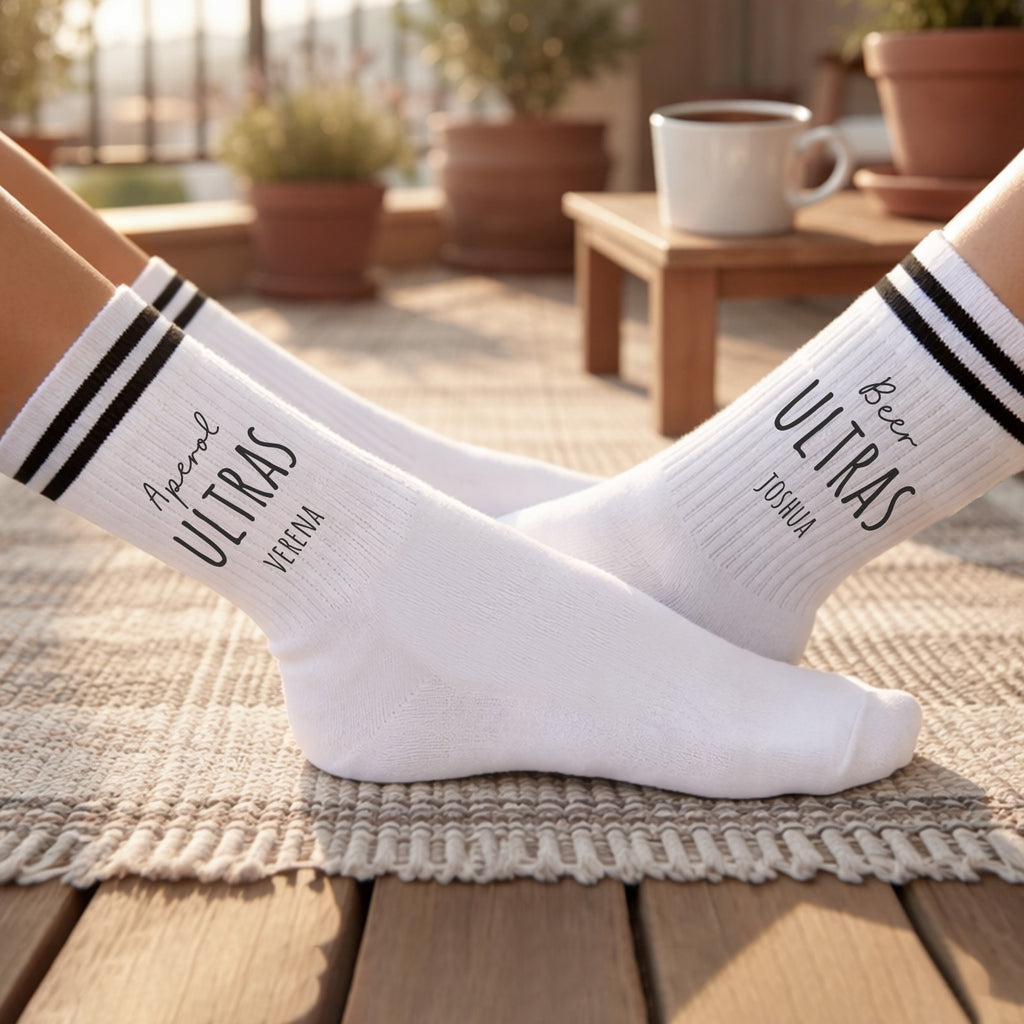 Personalisierte Socken für Erwachsene "Beer Ultras"