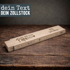 Zollstock „Vater“ personalisiert Gravur