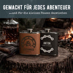 Flachmann „Mountainbike“ personalisiert Gravur