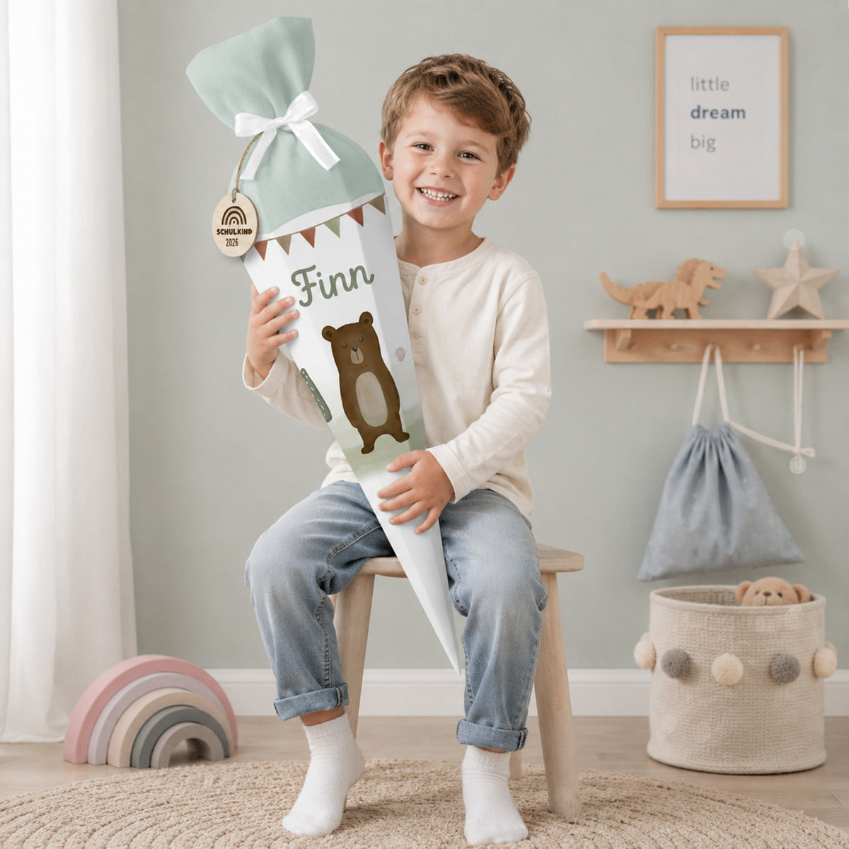 Personalisierte Schultüte "Bär"