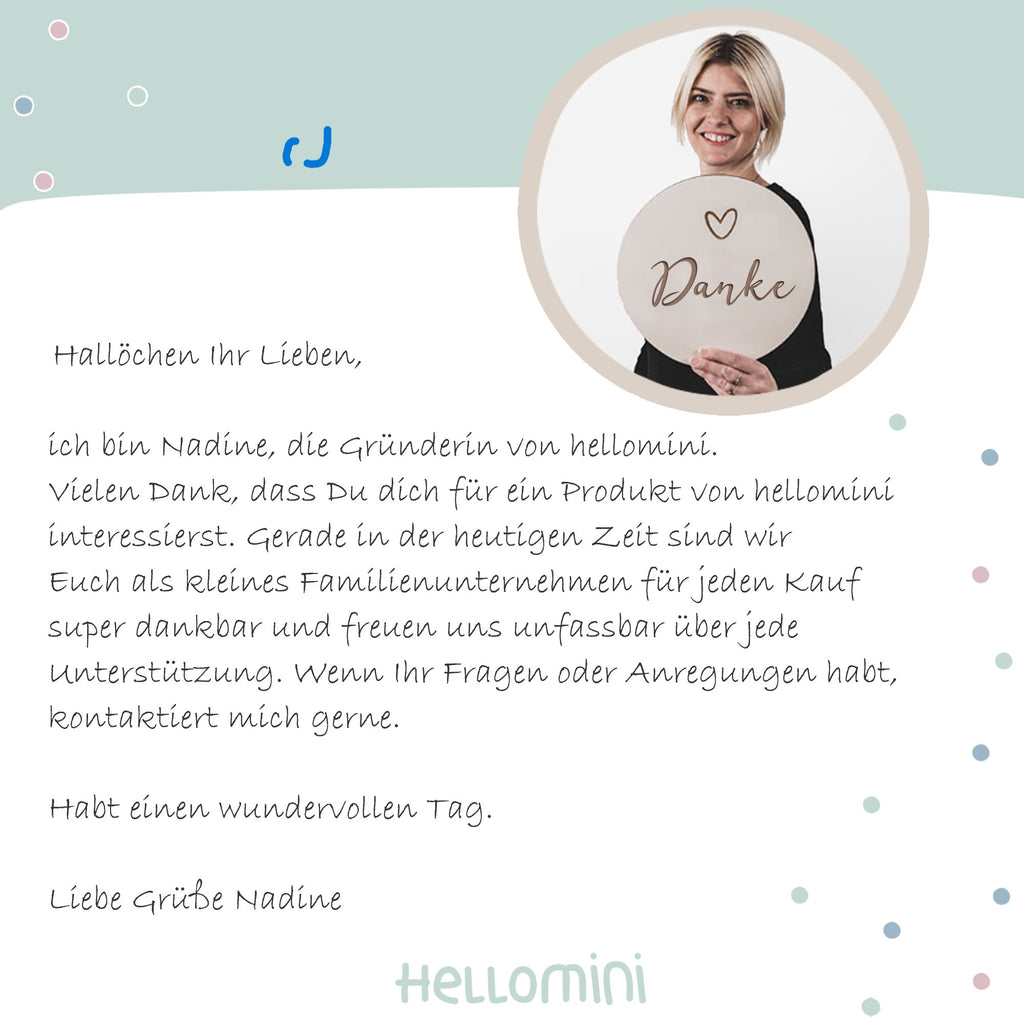 Adventskalender-Stoff personalisierbar