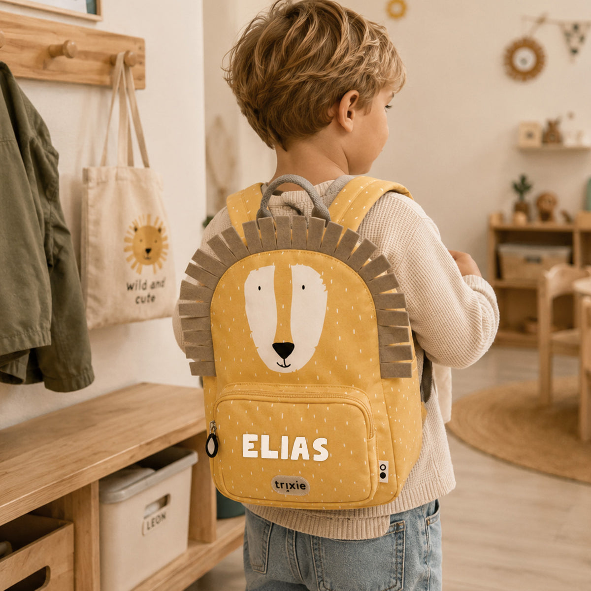 Trixie Rucksack „Mr. Lion“ Plott