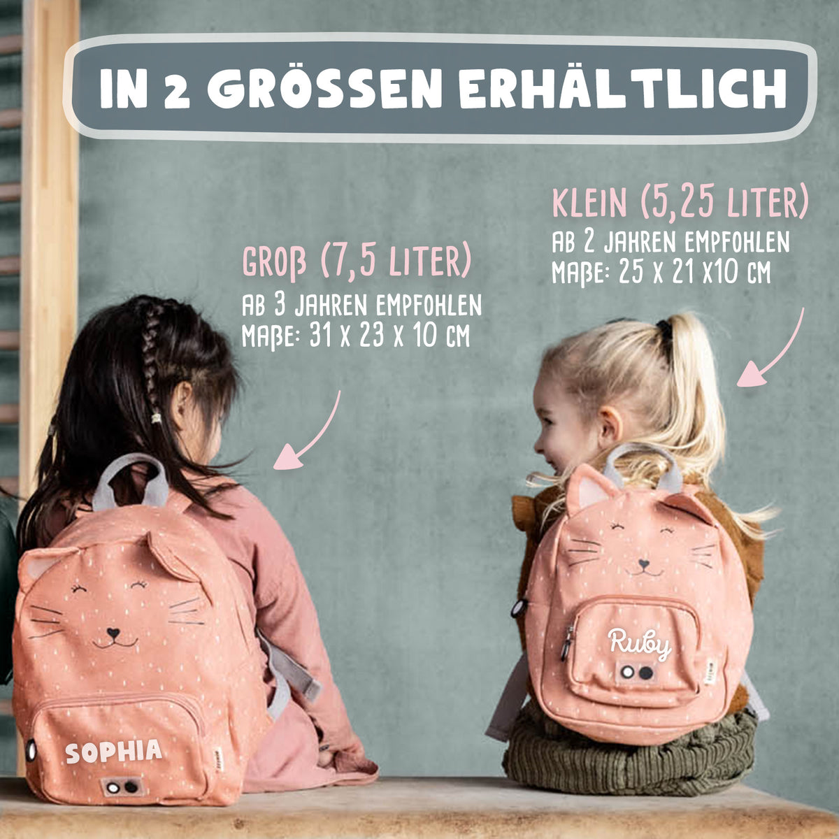 Trixie Rucksack „Mrs. Cat“ Plott
