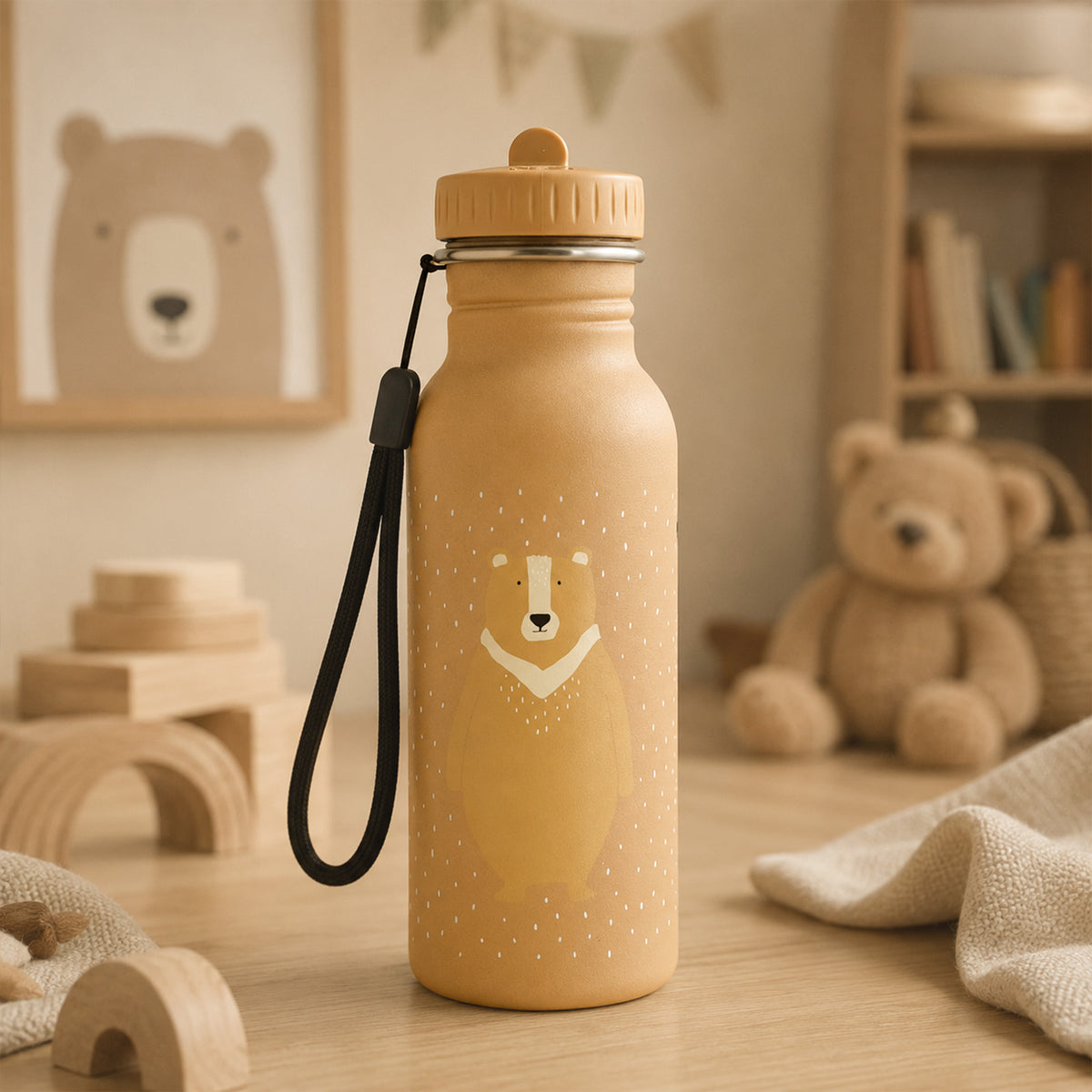 Trixie Trinkflasche personalisiert „Bär“