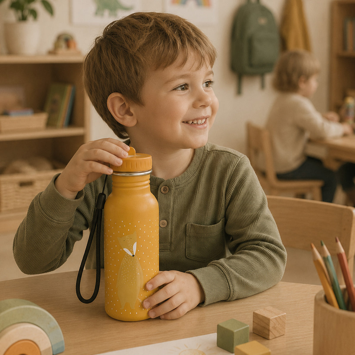 Trixie Trinkflasche personalisiert „Fuchs“