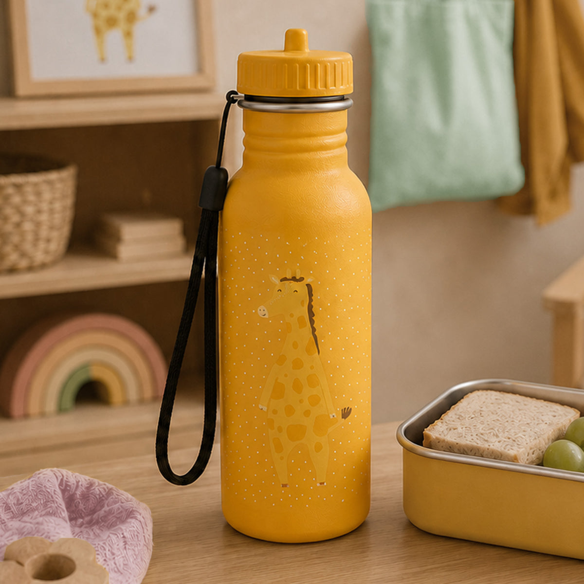 Trixie Trinkflasche personalisiert „Giraffe“