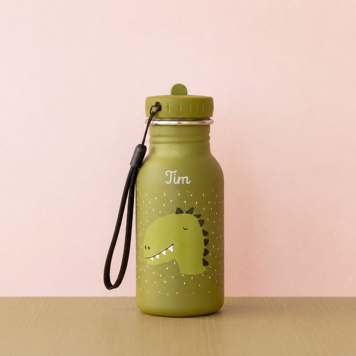 Trixie Trinkflasche personalisiert „Dino“