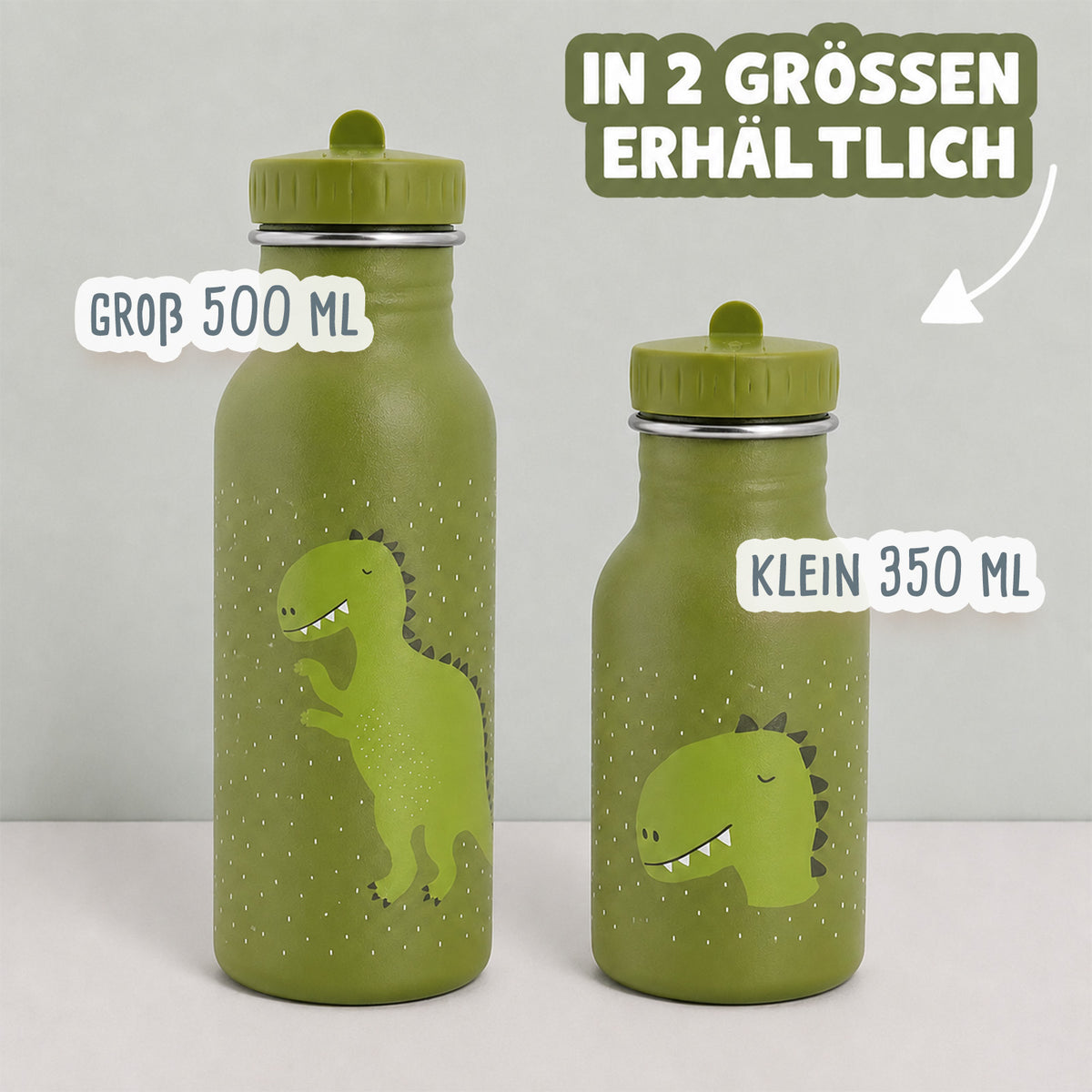 Trixie Trinkflasche personalisiert „Dino“