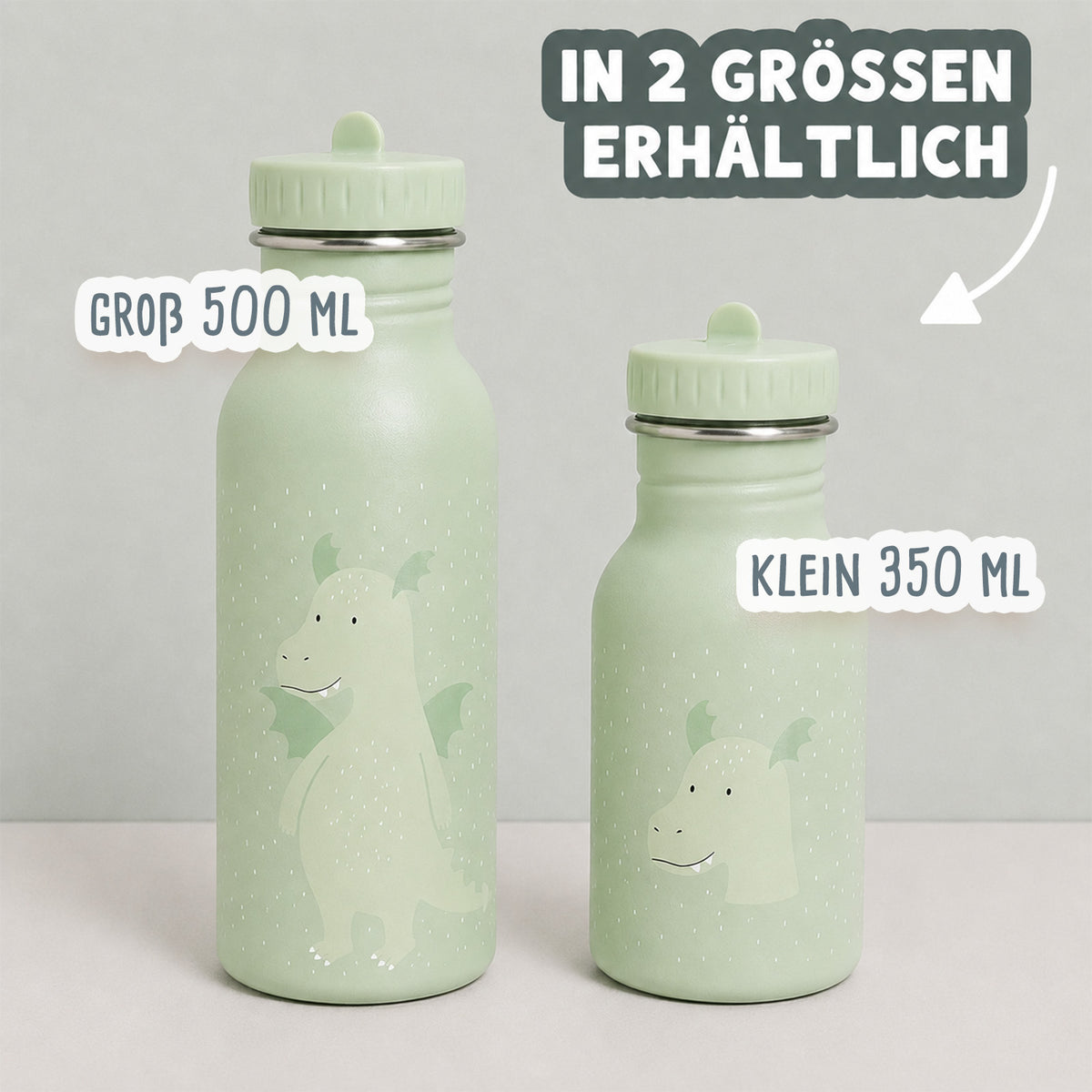 Trixie Trinkflasche personalisiert „Drache“