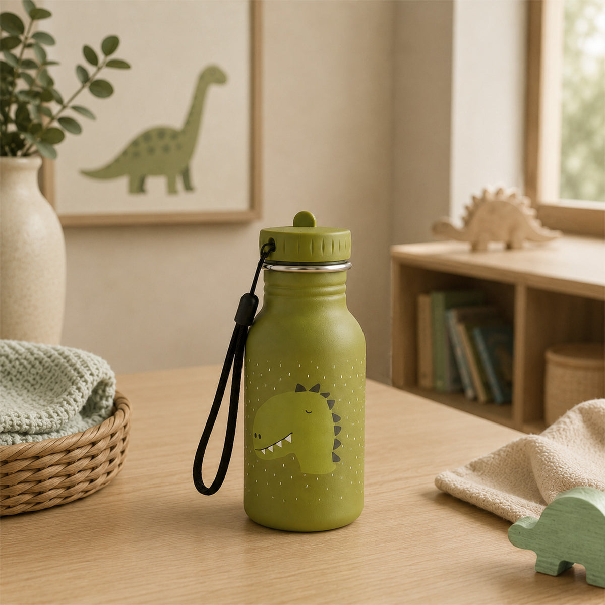 Trixie Trinkflasche personalisiert „Dino“